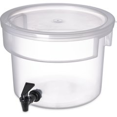 221930 Round Beverage Dispenser 3 Gallon - See Thru