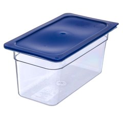 3066207 StorPlus™ Polycarbonate Food Pan 1/3 Size, 6" Deep - Clear