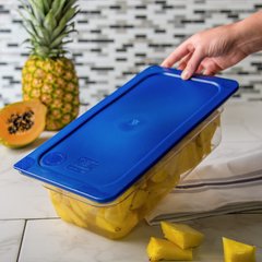 3058060 Smart Lids™ Food Pan Lid 1/3 Size - Dark Blue