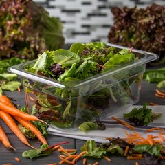 3068107 StorPlus™ Polycarbonate Food Pan 1/4 Size, 4" Deep - Clear