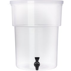 220930 Round Beverage Dispenser 5 Gallon - See Thru