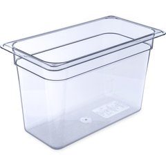3066907 StorPlus™ Polycarbonate Food Pan 1/3 Size, 8" Deep - Clear