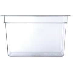 3066907 StorPlus™ Polycarbonate Food Pan 1/3 Size, 8" Deep - Clear