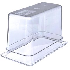 3066907 StorPlus™ Polycarbonate Food Pan 1/3 Size, 8" Deep - Clear