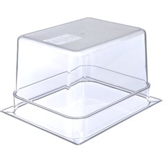 10223B07 StorPlus™ Polycarbonate Food Pan 1/2 Size, 8" Deep - Clear