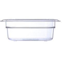 3068607 StorPlus™ Polycarbonate Food Pan 1/9 Size, 2.5" Deep - Clear