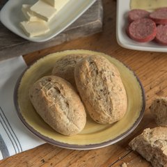 5400713 Mingle™ Melamine Bread And Butter Plate 7" - Amber