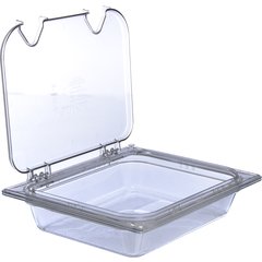 10220B07 StorPlus™ Polycarbonate Food Pan 1/2 Size, 2.5" Deep - Clear