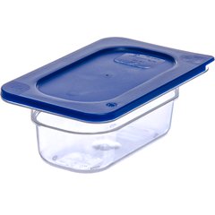 3068607 StorPlus™ Polycarbonate Food Pan 1/9 Size, 2.5" Deep - Clear