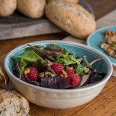 6400515 Grove Melamine Small Bowl 17 oz - Aqua