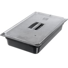 10201B03 StorPlus™ Polycarbonate Food Pan Full-Size, 4" Deep - Black