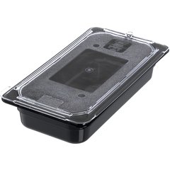 10276U07 StorPlus™ Polycarbonate Flat Universal Lid 1/3 Size - Clear