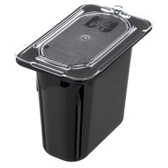 10336U07 StorPlus™ Polycarbonate Flat Universal Lid 1/9 Size - Clear