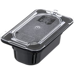 10336U07 StorPlus™ Polycarbonate Flat Universal Lid 1/9 Size - Clear