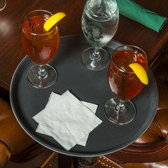 1400GL004 GripLite® Round Tray 14" - Black