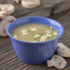 4354014 Dallas Ware® Melamine Bouillon Cup Bowl 8oz - Ocean Blue