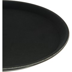 1100GL004 GripLite® Round Tray 11" - Black