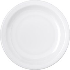 4350502 Dallas Ware® Melamine Bread & Butter Plate 5.5" - White