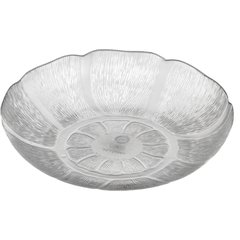 690707 Petal Mist® Soup/Salad Plate 24 fl oz, 8" - Clear