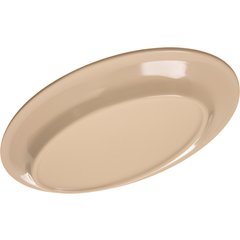 43563-825 Dallas Ware® Melamine Oval Platter Tray 9.25" x 6.25" - Cash & Carry (12/st) - Tan