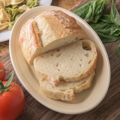 43563-825 Dallas Ware® Melamine Oval Platter Tray 9.25" x 6.25" - Cash & Carry (12/st) - Tan