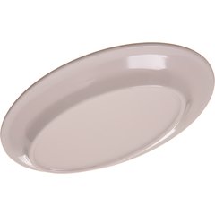 4356342 Dallas Ware® Melamine Oval Platter Tray 9.25" x 6.25" - Bone