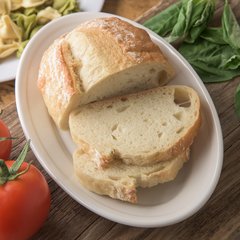 4356342 Dallas Ware® Melamine Oval Platter Tray 9.25" x 6.25" - Bone