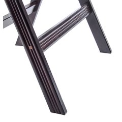 C3620W11 Wood Tray Stand 30" - Walnut