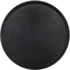 1600GL004 GripLite® Round Tray 16" - Black