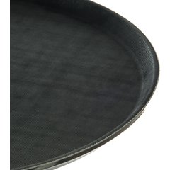 1600GL004 GripLite® Round Tray 16" - Black