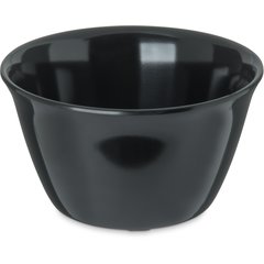4354003 Dallas Ware® Melamine Bouillon Cup Bowl 8oz - Black