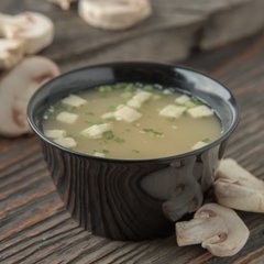 4354003 Dallas Ware® Melamine Bouillon Cup Bowl 8oz - Black