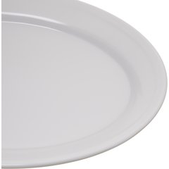 4356002 Dallas Ware® Melamine Oval Platter Tray 12" x 8.5" - White