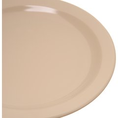 4350325 Dallas Ware® Melamine Salad Plate 7.25" - Tan