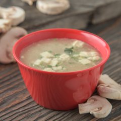 4354005 Dallas Ware® Melamine Bouillon Cup Bowl 8oz - Red