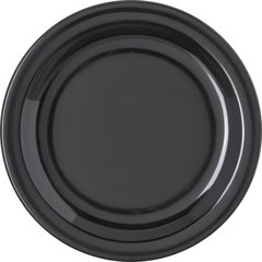 4350303 Dallas Ware® Melamine Salad Plate 7.25" - Black