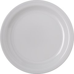 4350302 Dallas Ware® Melamine Salad Plate 7.25" - White