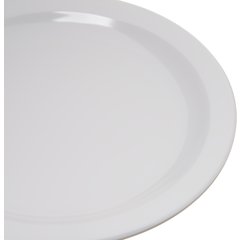 4350302 Dallas Ware® Melamine Salad Plate 7.25" - White