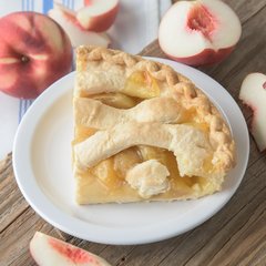 4350402 Dallas Ware® Melamine Pie Plate 6-1/2" - White