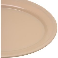 4356025 Dallas Ware® Melamine Oval Platter Tray 12" x 8.5" - Tan