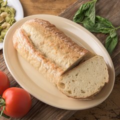 4356025 Dallas Ware® Melamine Oval Platter Tray 12" x 8.5" - Tan