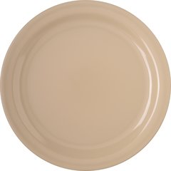 4350025 Dallas Ware® Melamine Dinner Plate 10.25" - Tan