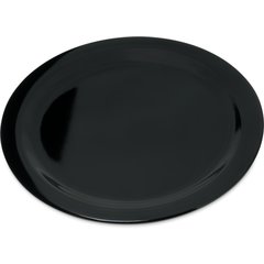 4350003 Dallas Ware® Melamine Dinner Plate 10.25" - Black