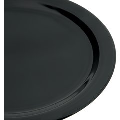 4350003 Dallas Ware® Melamine Dinner Plate 10.25" - Black