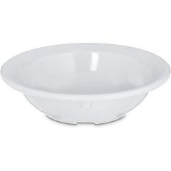 4353302 Dallas Ware Melamine Oval Fruit Bowl 6 5oz White Carlisle Foodservice Products