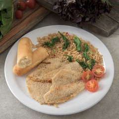 4350002 Dallas Ware® Melamine Dinner Plate 10.25" - White