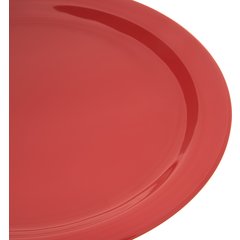 4350005 Dallas Ware® Melamine Dinner Plate 10.25" - Red