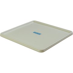 RHC02 OptiClean™ Rack Cover 20.63" x 20.63" x 1" - White