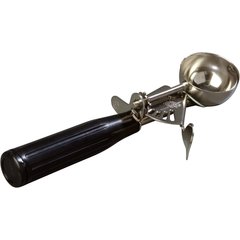 60300-30 Stainless Steel Disher Scoop #30 Size 1.3 oz - Black
