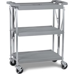 SBC152123 Fold 'N Go® Cart 15" x 21" - Gray
